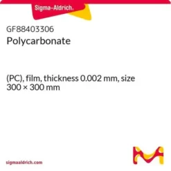 Поликарбонатная плёнка EcoTek 300x300мм 0.002мм прозрачная