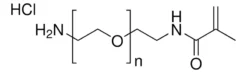 Метакриламид поли(этиленгликоль)амин гидрохлорид