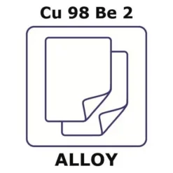 Сплав медь-бериллий, Cu98Be2