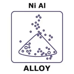 Алюминид никеля NiAl порошок 45мкм 99% (50г) авиация/энергетика