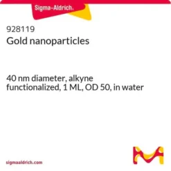 Наночастицы золота 40 нм алкиновые OD50 водные для биодиагностики