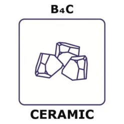 Карбид бора гранулы 5 мм 1000 г B₄C для бронезащиты и ядерной энергетики