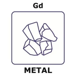 Слиток гадолиниевый 99.9% (50г, 25мм) для магнитов, ядерки и МРТ