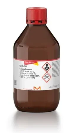 Хлороформ-D для ЯМР: 99.8% D, с TMS 0.03%, Ag-фольга