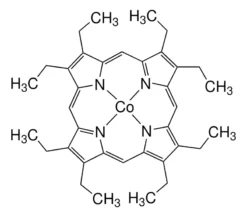 Комплекс кобальта(II) с 2,3,7,8,12,13,17,18-октаэтил-21H,23H-порфином
