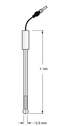 Золотой микроэлектрод