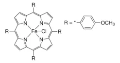 Хлорид 5,10,15,20-тетракис(4-метоксифенил)порфина железа(III)