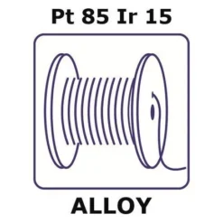 Проволока Pt-Ir 85/15, Ø1.0 мм, 0.1 м (термообр.)