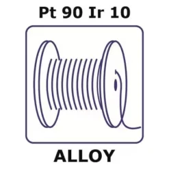 Проволока Pt90Ir10 Ø0.15мм 1м (НПО ЭкоТек)