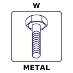 Вольфрамовые болты М3x20 мм (25 шт) для высоких температур