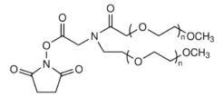 Y-образный ПЭГ 40 кДа с N-гидроксисукцинимидным эфиром