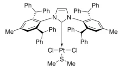 [Pt(IPr*)(DMS)Cl2]