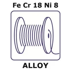 Сталь нержавеющая - сплав AISI 302, FeCr18Ni8
