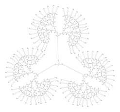 Дендример с азидными концевыми группами