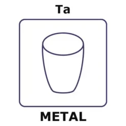 Танталовый тигель Цилиндр Ø47мм ЭкоТек