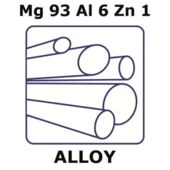 Магниевый сплав AZ61A (Mg-Al-Zn)
