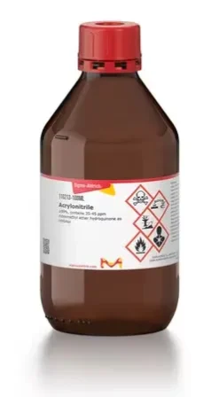 Акрилонитрил с ингибитором MEHQ ≥99% для полимеров