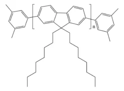Поли(9,9-диоктилфлуоренил-2,7-диил) с диметилфенильными концевыми группами