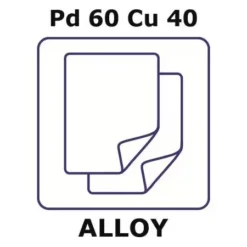 Сплав палладия и меди Pd60Cu40