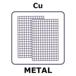 Медная сетка ЭкоТек 150x150мм 0.18мм ячейка (фильтрация, электротехника)