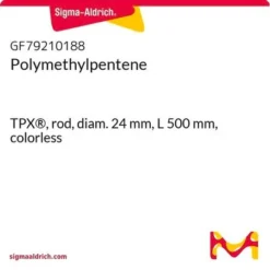 Стержень ПМП TPX® прозрачный термостойкий 24x500 мм