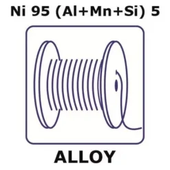Термопарный сплав T2, Ni95(Al+Mn+Si)5