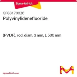 Поливинилиденфторид (PVDF) пруток 3 мм x 500 мм