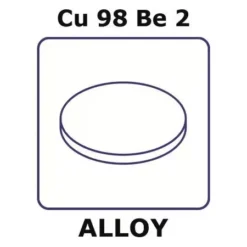 Сплав медь-бериллий, Cu98Be2