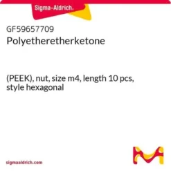 Гайки PEEK M4 шестигранные 10 шт. для экстремальных сред