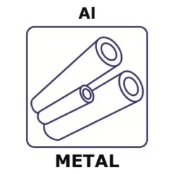 Алюминиевая трубка Теплообменная 3.0×1.62 мм (100 мм, 99.5%, ЭкоТек)