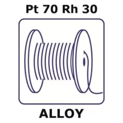 Проволока Pt70Rh30 Ø0.10мм отожжённая (термопары, катализаторы)