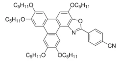 4-(2,3,6,11,12-Пентакис(пентилокси)трифенилено[1,2-d]оксазол-8-ил)бензонитрил