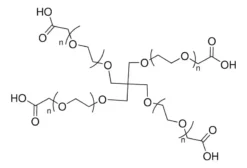 Четырехлучевой ПЭГ-5K-карбоновая кислота