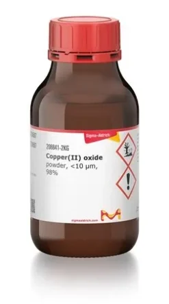 Оксид меди(II) 98% чёрный порошок 10мкм (катализатор, керамика)