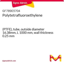 Трубка PTFE ∅16,38×1000 мм, стенка 0,25 мм (химстойкая)