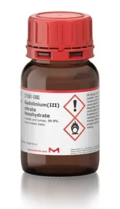 Нитрат гадолиния(III) гексагидрат 99.9% (синтез люминофоров/МРТ)