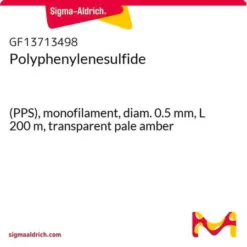 Полифениленсульфидное моноволокно Ø0.5 мм, 200 м (прозрачно-янтарное)