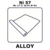 Фольга Hastelloy C276 0,15мм жаростойкая (до 1093°C)