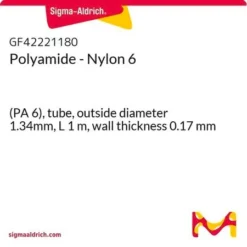 Полиамид-6 Трубка 1.34 мм x 0.17 мм x 1 м (Нейлон 6)