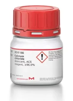 Хлорид кальция безводный: пищевой осушитель E509, синтез