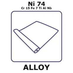 Сплав Inconel X750 жаропрочный Ni74Cr15Fe7TiAlNb