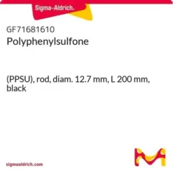 Полифенилсульфон PPSU стержень 12.7x200 мм чёрный пищевой