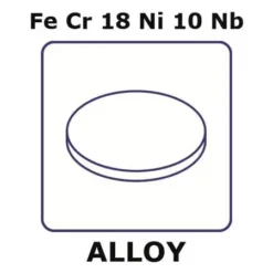 Нержавеющая сталь AISI 347, сплав FeCr18Ni10Nb