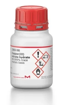 Нитрат меди(II) гидрат 99.999% для синтеза наноматериалов