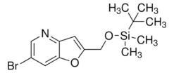 6-Бромо-2-((трет-бутилдиметилсилилоксисмехил)фуро[3,2-b]пиридин