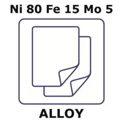 Пермаллой Ni₈₀Fe₁₅Mo₅ (никель-железо-молибденовый сплав)