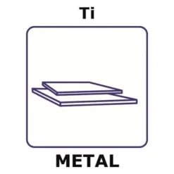 Титан листовой прецизионный 5,0 мм 20х20мм 99.6+% (аэрокосмос, мед., хим.)