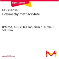 Полиметилметакрилатный стержень ⌀100 мм × 500 мм (ударопрочный, УФ-защита)