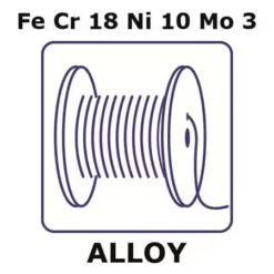 Нержавеющая сталь AISI 316, сплав FeCr18Ni10Mo3