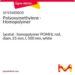 Полиоксиметиленовый стержень 25х500 мм POM-H (белый)